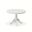 Fairview 42 Inch Round Pedestal Dining Table In White