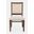 Fairview Upholstered Side Chair Set of 2 In Oak