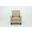 Fairview Push Thru The Arms Recliner In Stone