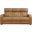 Fairway Power Double Reclining Sofa with Center Drop-Down Cup Holders and Power Headrests In Brown