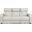 Fairway Power Double Reclining Sofa with Center Drop-Down Cup Holders and Power Headrests In Cream