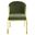 Fallon Side Chair Set of 2 In Gold