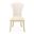 Fantosini Dining Side Chair Set of 2 In Natural and Gold