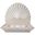 Fantosini King Fan Bed In Silver Mist