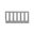 Farmington/Bennett Guard Rail Rustic Gray In Rustic White
