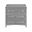 Farmington/Bennett RTA Changing Topper for 3 Drawer Dresser In Rustic Gray