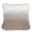 Faux Flokati Pillow in Grey and White