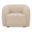 Faye Accent Chair In Beige Boucle