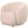 Faze Modern Single Seater Sofa In Beige Velvet