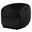 Faze Modern Single Seater Sofa In Black Velvet