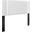 Felicity White Channel Tufted Performance Velvet Full/Queen Headboard