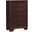 Kauffman 5-drawer Chest Dark Cocoa