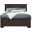Kauffman Queen Panel Bed Dark Cocoa