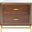 Fenno 2 Drawer Nightstand in Walnut