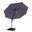 Fera 10 Foot Round Umbrella In LED Bulb In Blue