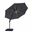 Fera 10 Foot Round Umbrella In LED Bulb In Gray