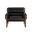 Ferguson Lounge Chair In Vintage Black Night
