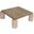 Ferrara Coffee Table In Beige and Beige