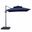 Fida 8 Foot Square Umbrella In Double Top In Blue
