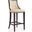 Fifth Avenue Bar Stool in Cream and Walnut