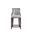 Fifth Avenue Faux Leather Counter Stool In Light Grey