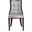 Fifth Avenue Faux Leather Dining Chair (Set of 2) in Silver and Walnut