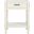 Filbert 1 Drawer Accent Table in Distressed White