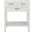Filbert 3 Drawer Console Table in Distressed White