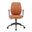 Filip Low Back Office Chair In Cognac