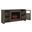 Finnegan 68 Inch Fireplace Console In Sandy Brown