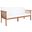 Finnick Outdoor Bench in Beige