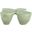 Fiore Concrete Coffee Table In Green