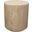 Flagstaff 18 Inch Round Side Table In Natural and Stone