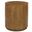 Flagstaff Round Side Table In Spice Tan