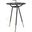 Flare Black End Table