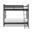 Flatiron Complete Twin Over Twin Bunk Bed In Midnight