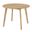 Flemming 39.5 Inch Round Dining Table In Natural Oak