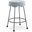 Fleur Fabric Counter Stool In Grey