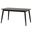 Flora Wood Dining Table In Black