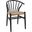 Flourish Black Spindle Wood Dining Side Chair