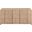 Fluted Dresser In Natural
