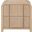Fluted Nightstand In Natural