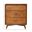 Flynn 3 Drawer Small Chest In Chestnut