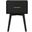 Flynn 26 Inch End Table In Black