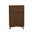 Flynn Large Bar Cabinet with Drop Down Tray In Walnut