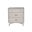 Flynn 3 Drawer Small Chest In Gray