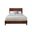 Flynn Full Panel Bed In Walnut