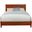 Flynn Queen Platform Bed In Chestnut