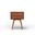 Flynn Small Nightstand In Chestnut
