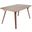 Folia Mid-Century Modern Dining Table In Walnut Wood